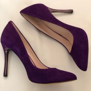 Vince Camuto - Purple Suede Heels